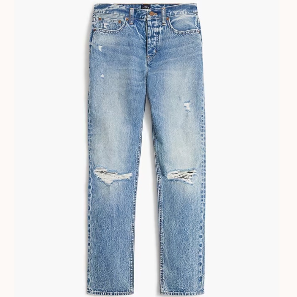 J. Crew Factory Premium-edition slim boyfriend jean